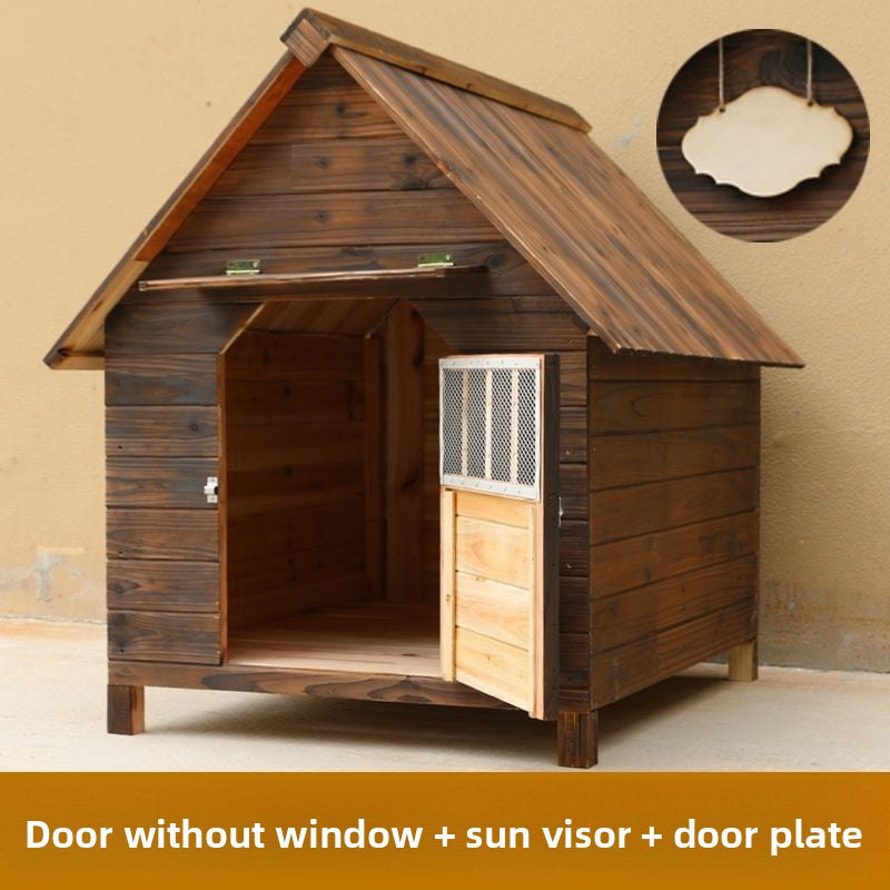 dog house and cat house