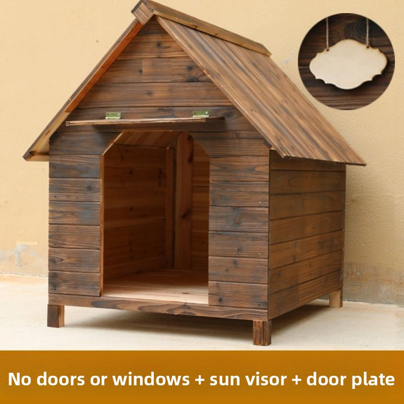 dog house and cat house