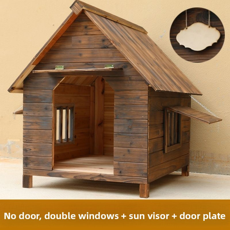 dog house and cat house
