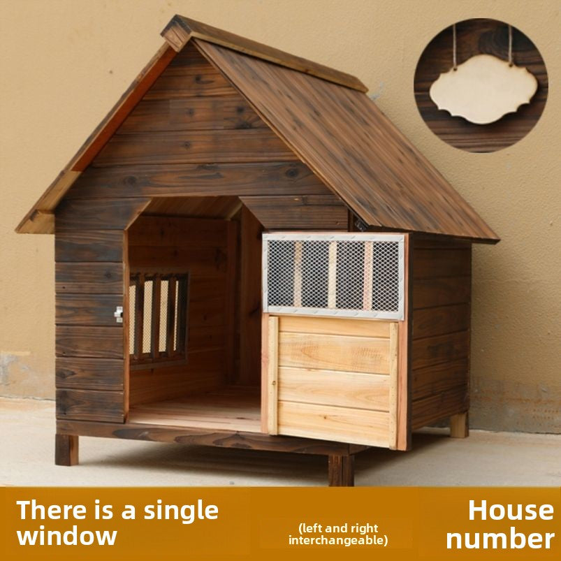 dog house and cat house