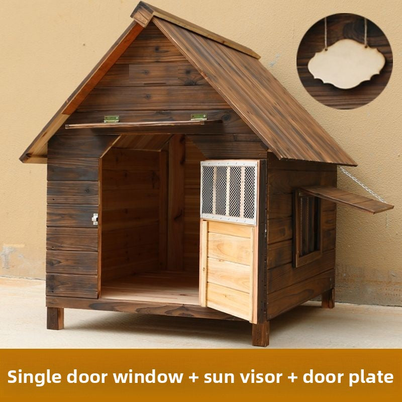 dog house and cat house