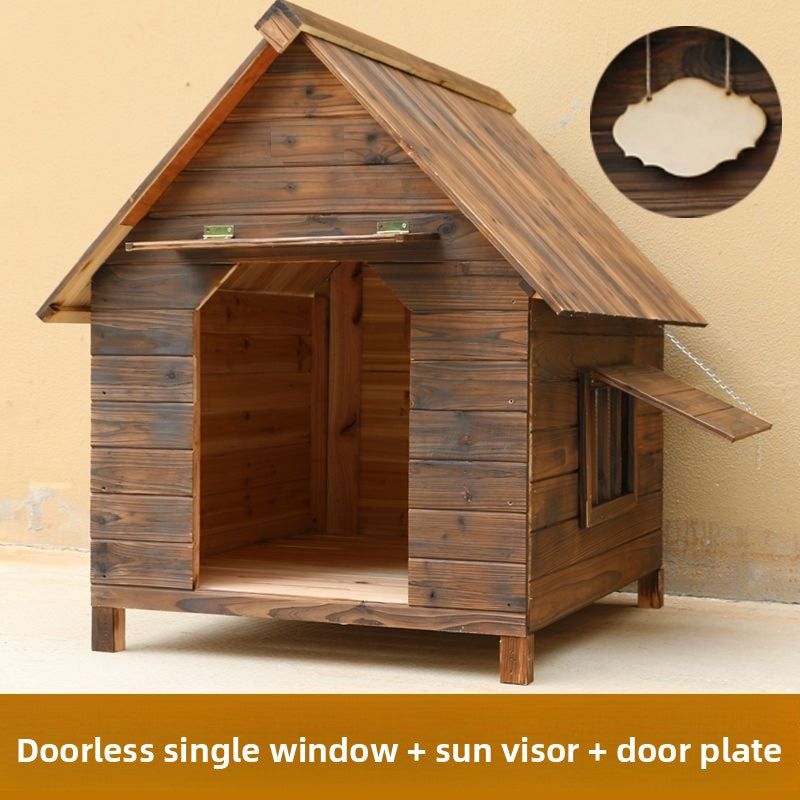 dog house and cat house