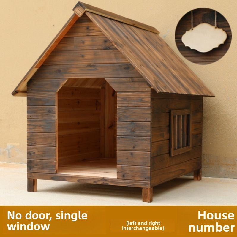 dog house and cat house
