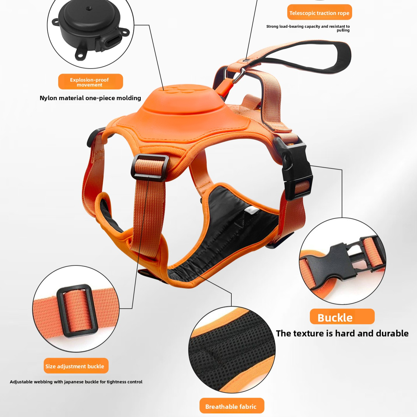 Dog Leash Harness