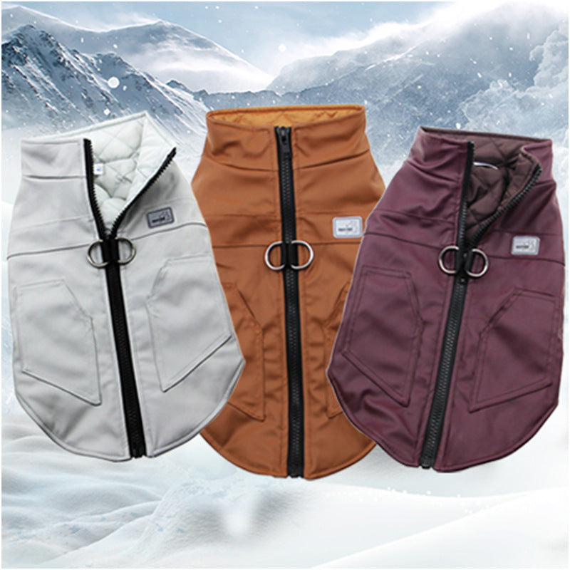 Dog Leather Vest