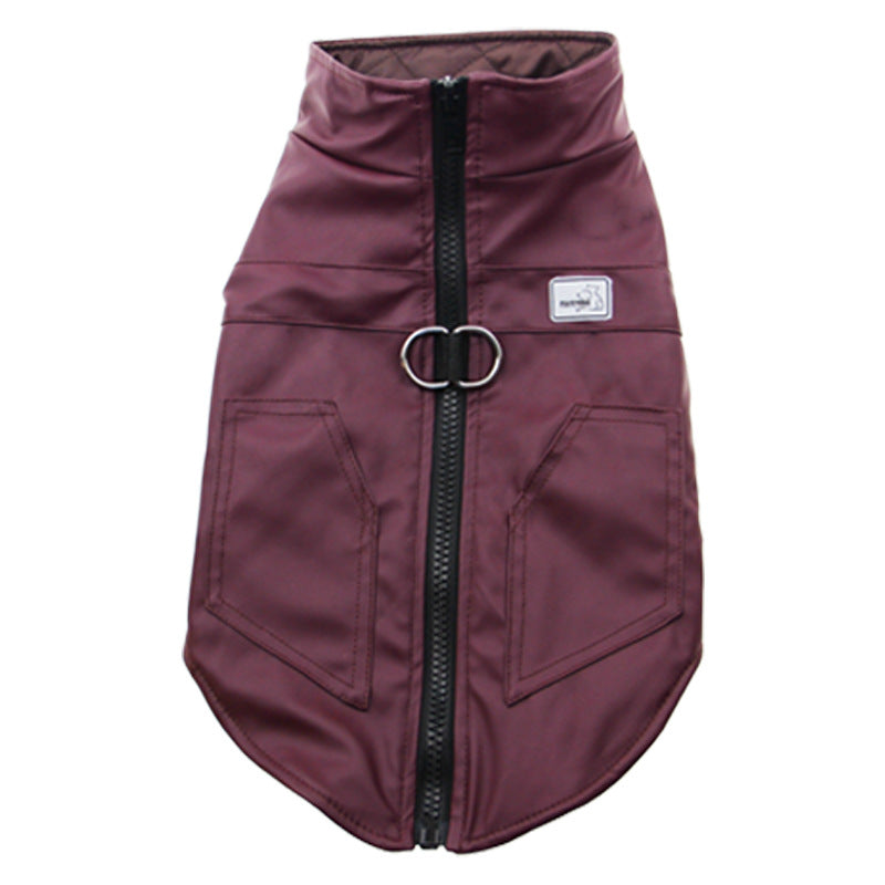 Dog Leather Vest