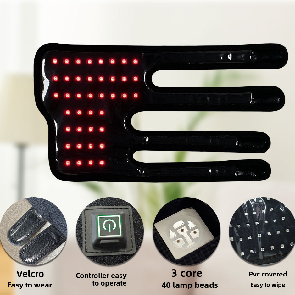 Dog Leg Red Light Therapy Device