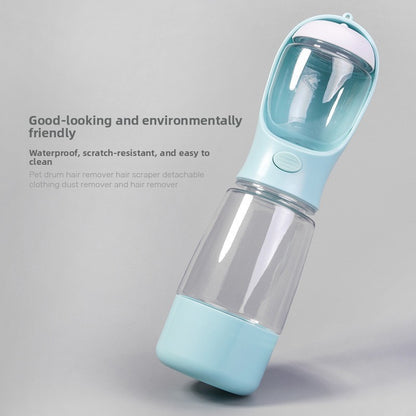 Dog outdoor water cup, 3-in-1 food and water bowl