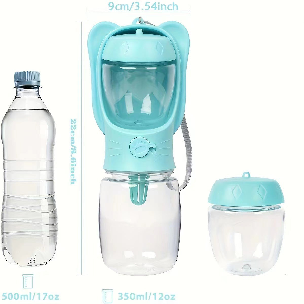 Dog outdoor water cup