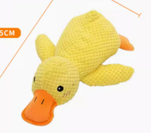 Dog plush bone toy