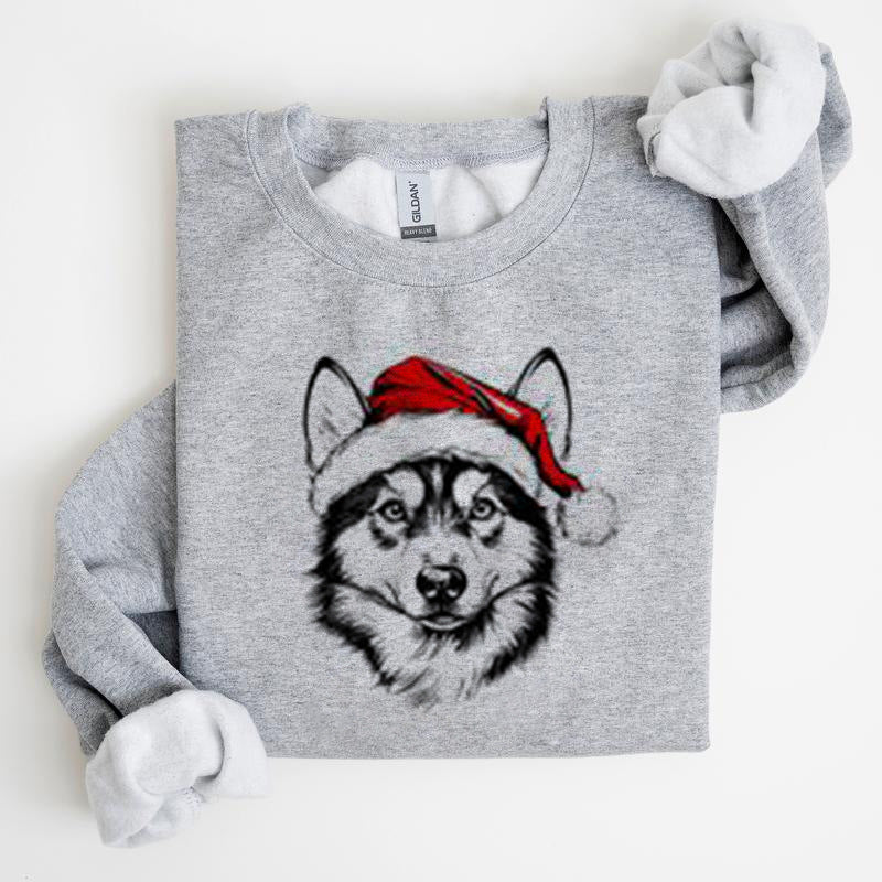 dog print sweatshirt