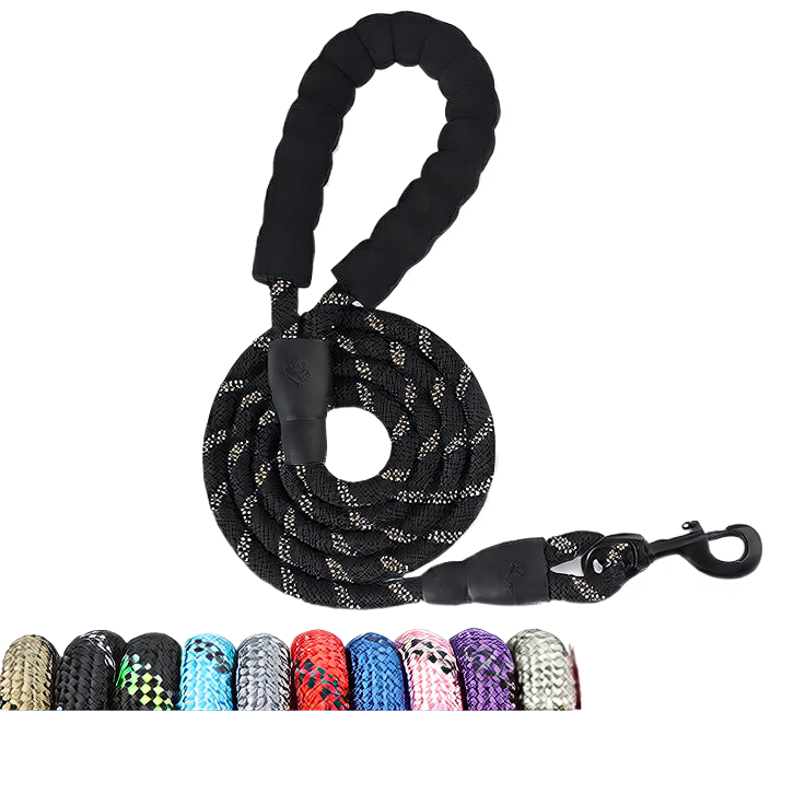 Dog Rope Pet Products Traction Rope Reflective Nylon Round Rope Dog Walking Rope Dog Traction Dog Chain