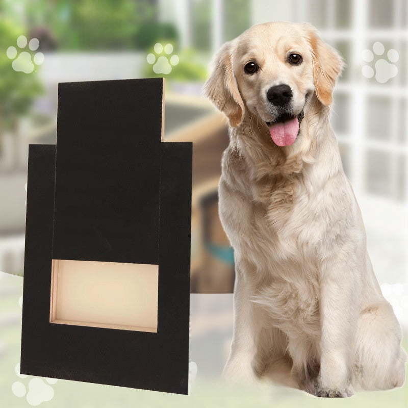 Dog scratching board