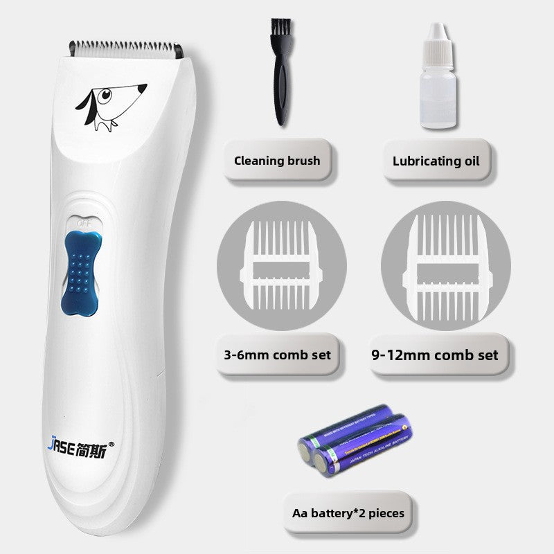 Dog Shaving Pet Electric Clipper Rechargeable Hair Pusher