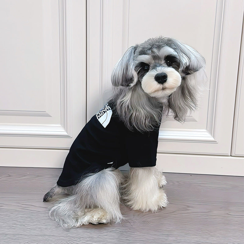 Dog T-Shirt Cotton Pet Summer Clothing