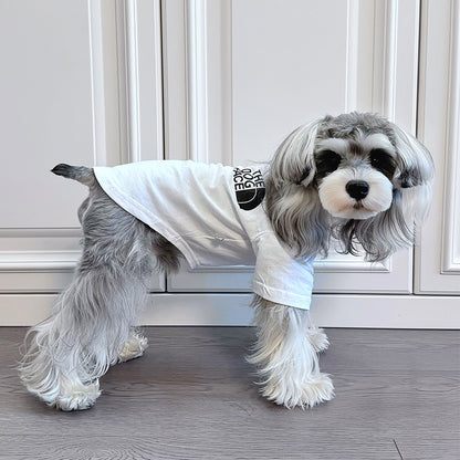 Dog T-Shirt Cotton Pet Summer Clothing