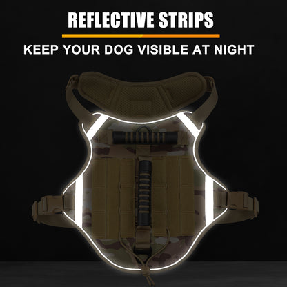 Dog tactical chest harness