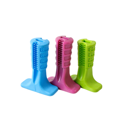 Dog teething and cleaning toys