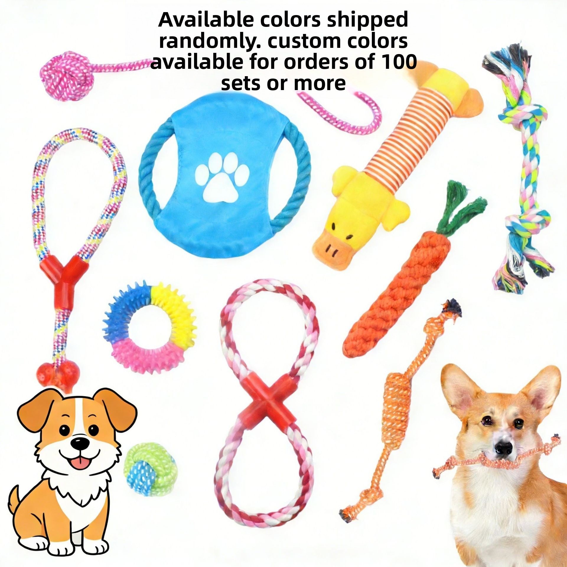 Dog Toy Set