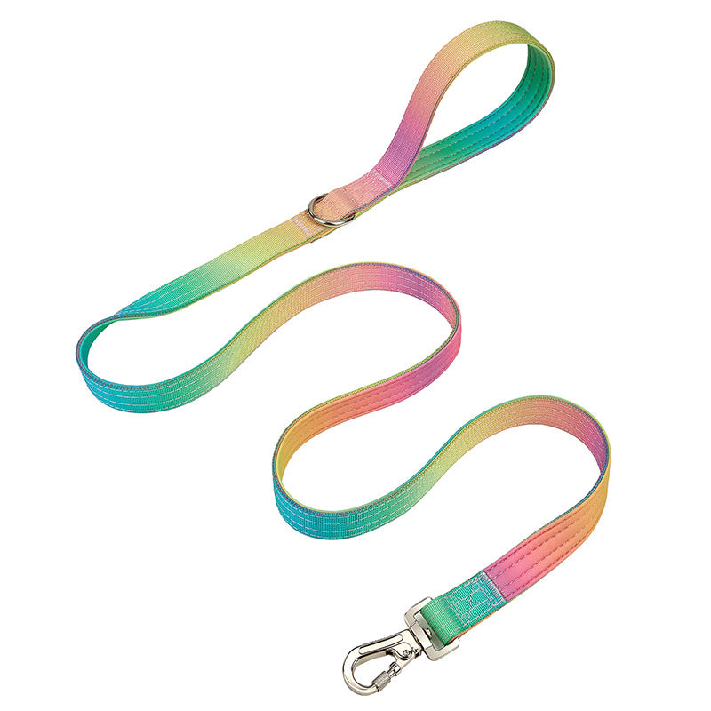 Dog Traction Rope Collar with Large, Medium and Small Gradient suit