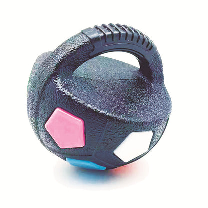 Dog Training Football Toy with Handle