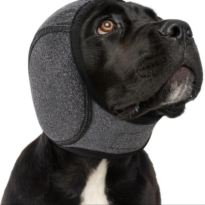 Dog Waterproof Earmuffs Windproof Noise Reduction Hood