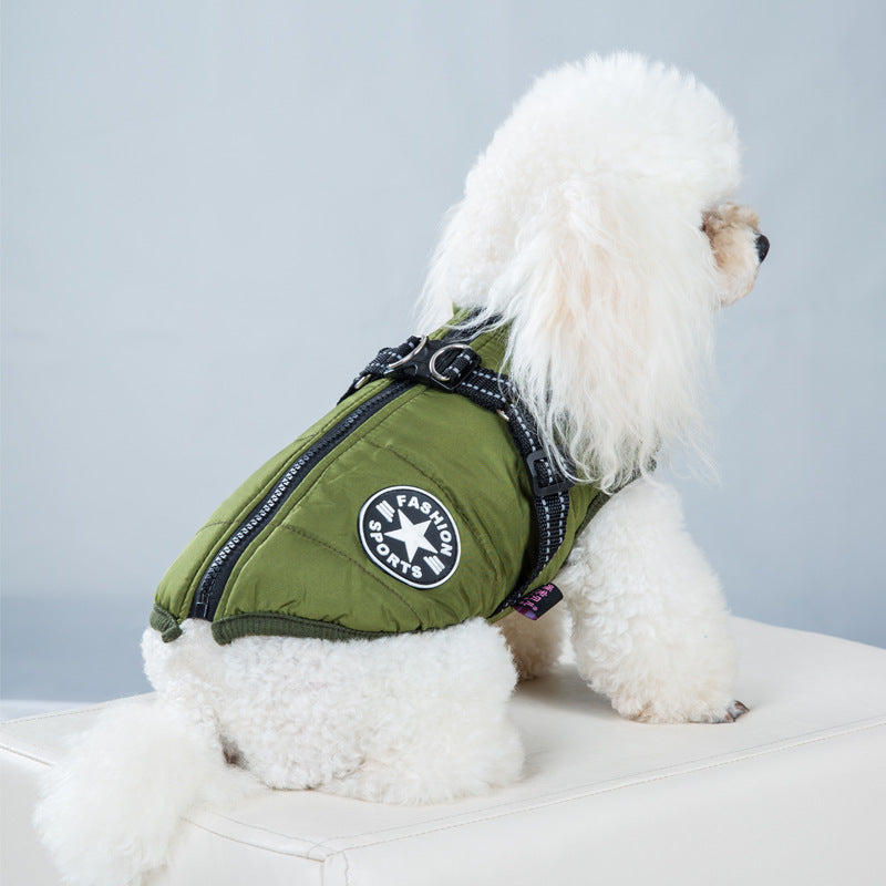 Dog Winter Waterproof Warm Vest