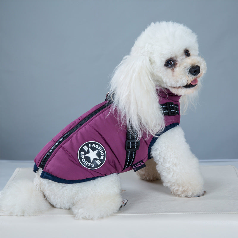 Dog Winter Waterproof Warm Vest