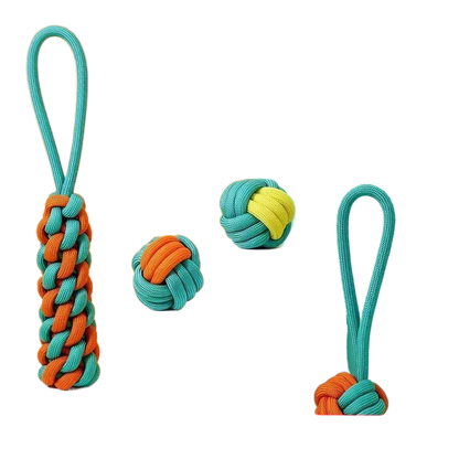 Doggy chewable cotton rope toy