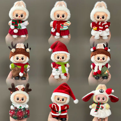 Doll Christmas Outfit Set