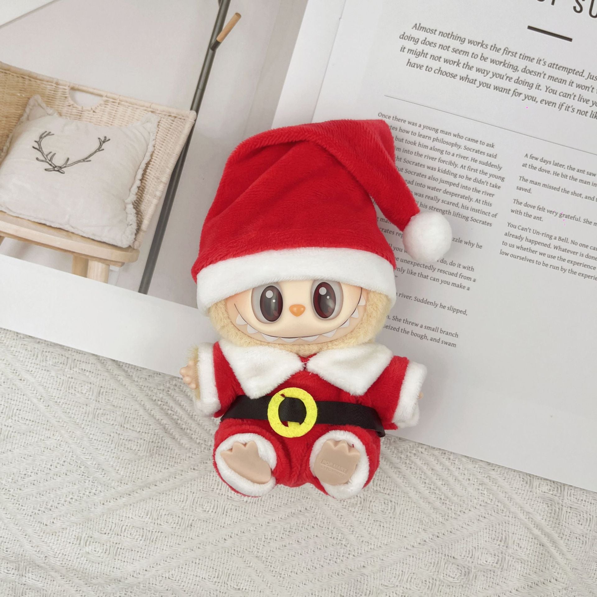 Doll Christmas Outfit Set