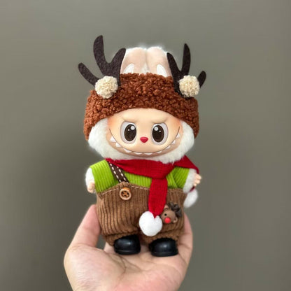 Doll Christmas Outfit Set