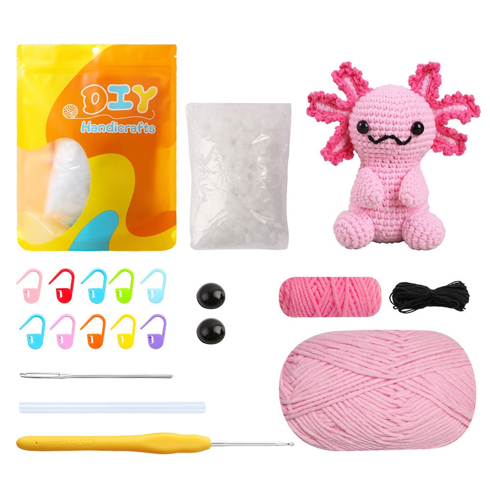 Doll crochet material kit
