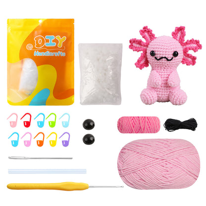 Doll crochet material kit