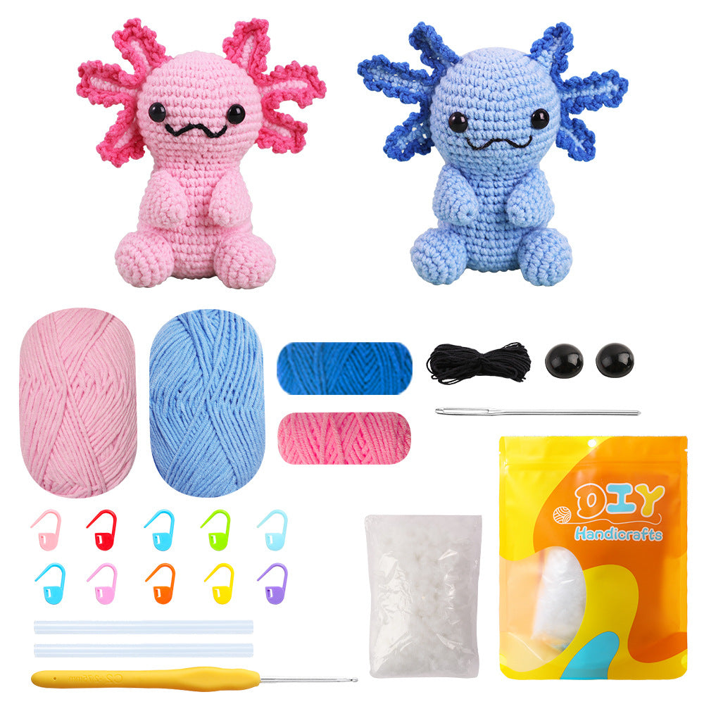 Doll crochet material kit