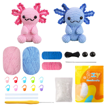 Doll crochet material kit