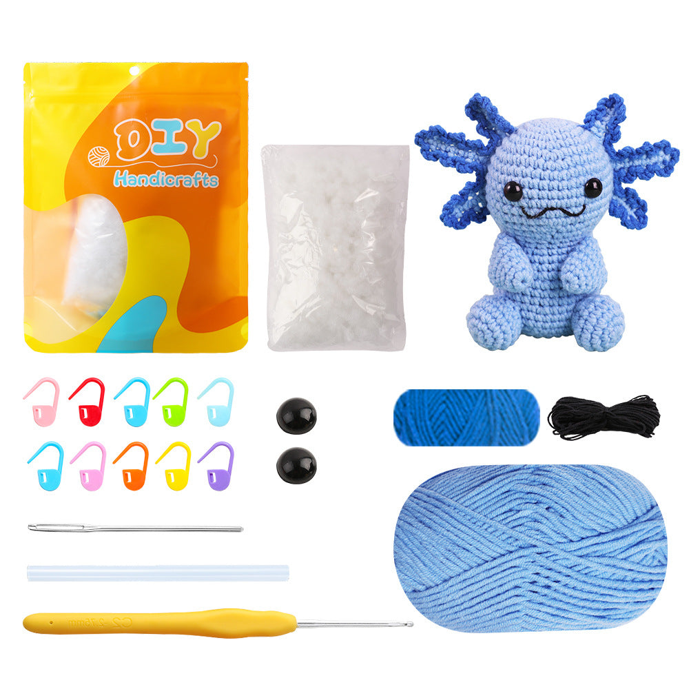 Doll crochet material kit