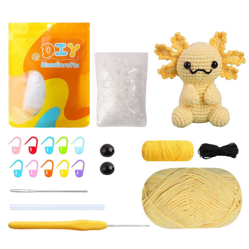 Doll crochet material kit