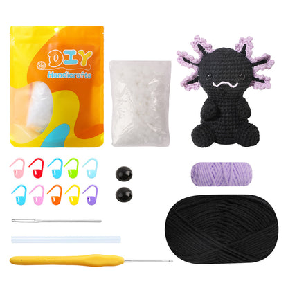 Doll crochet material kit