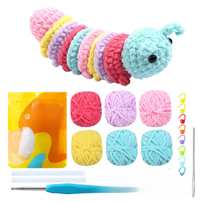 Doll crochet material kit