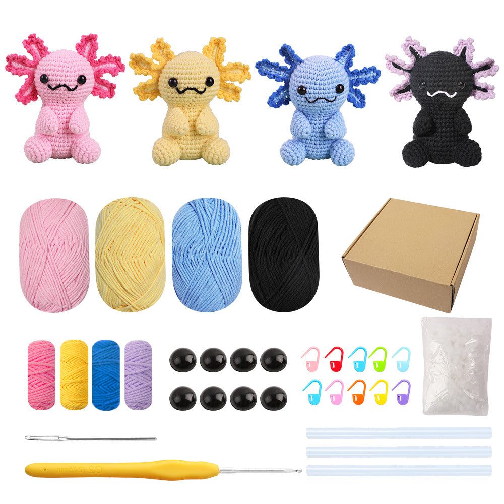 Doll crochet material kit