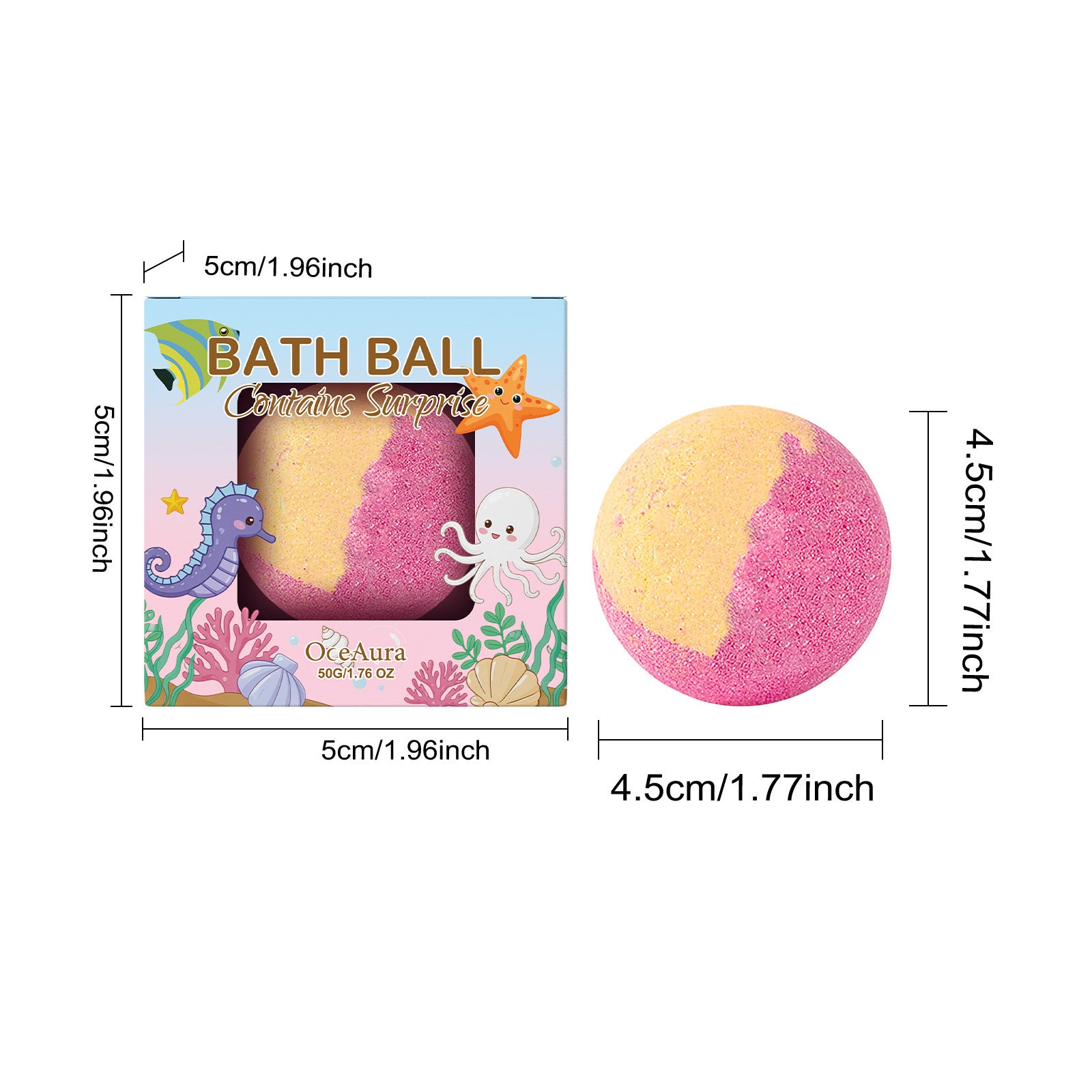 Doll-shaped bath bomb