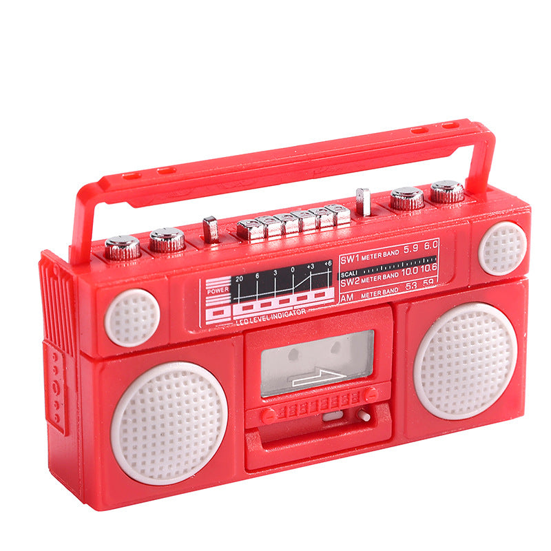 Doll-shaped radio toy with a shell structure
