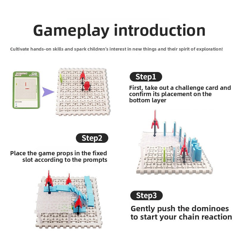 Domino Maze Game