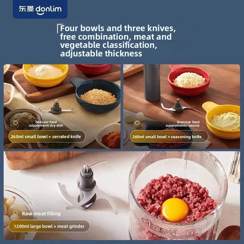 Dongling seasoning machine and meat grinder