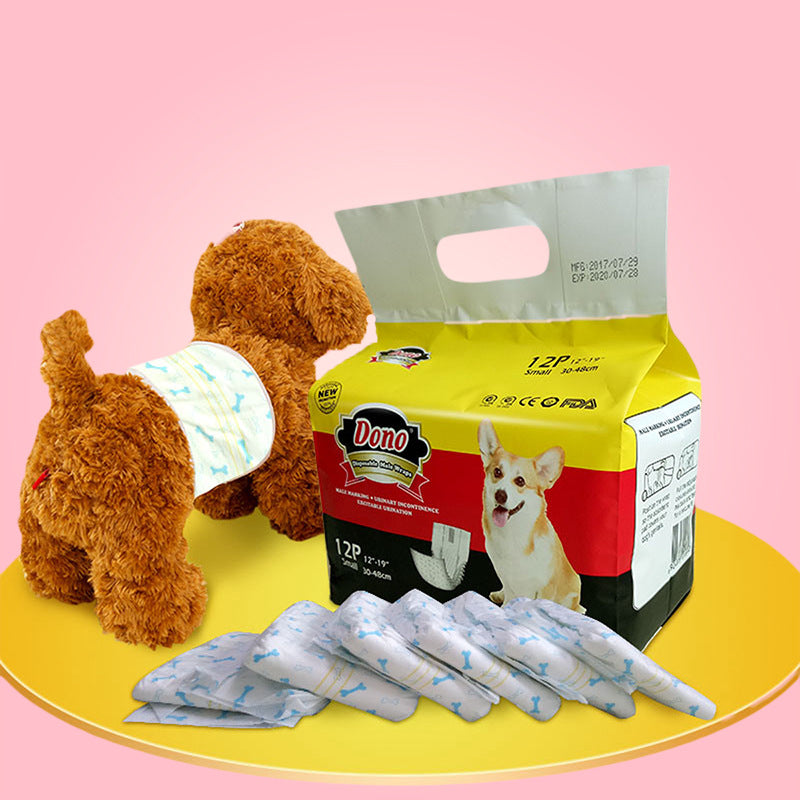 DONO Pet Dog Diapers Leak-Proof Disposable