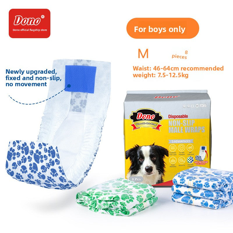 DONO Pet Dog Diapers Leak-Proof Disposable