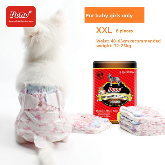 DONO Pet Dog Diapers Leak-Proof Disposable