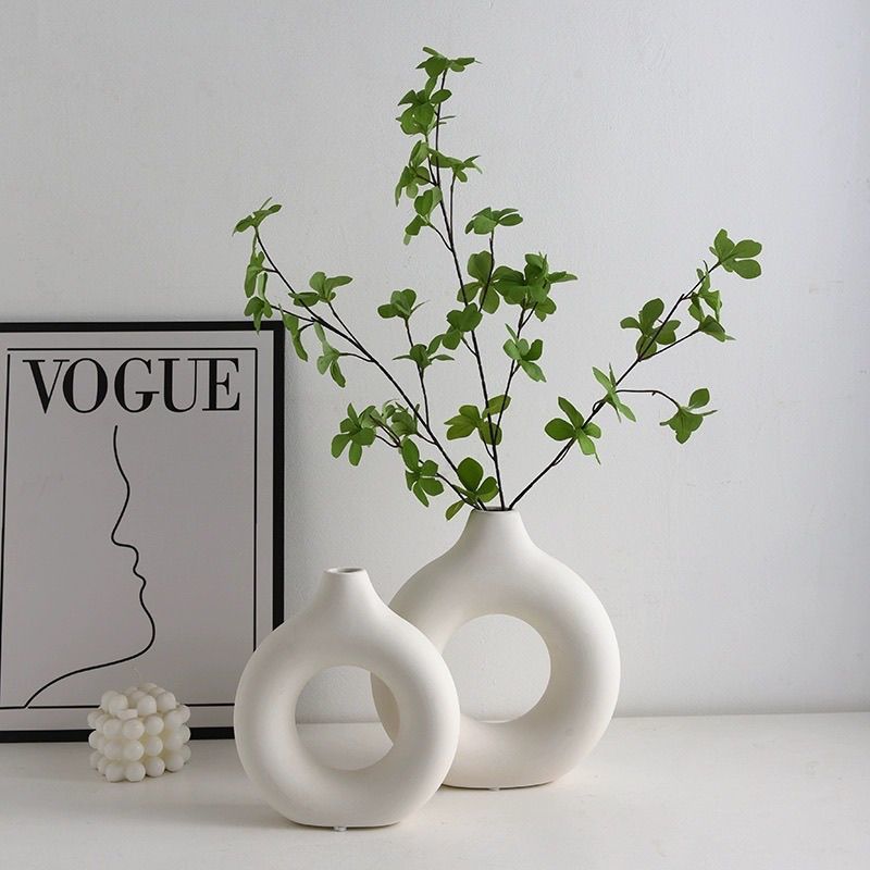 Donut flower pot