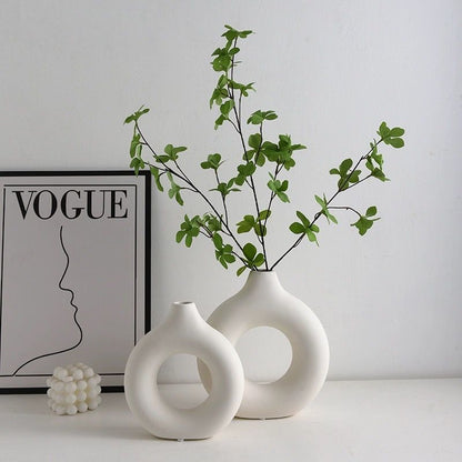 Donut flower pot